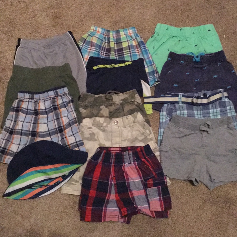 🛍5/$20🛍Lot of Boys 12 & 18 Month Shorts